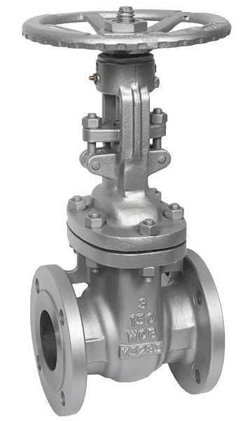 Засувка з висувним штоком